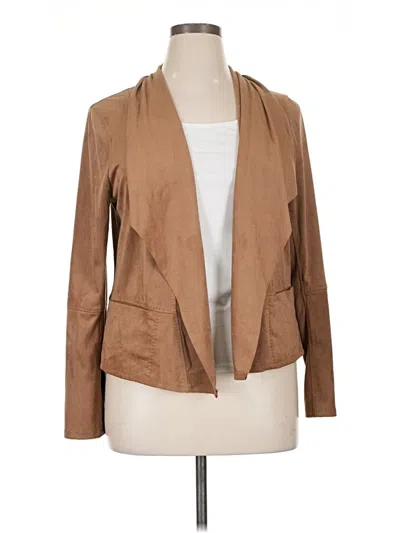 Pre-owned Max Studio Blazer Jacket In Brown