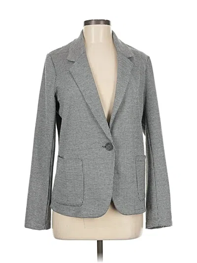 Pre-owned Max Studio Blazer Jacket In Gray