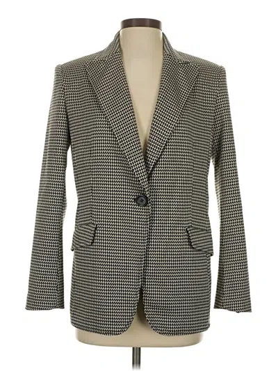 Pre-owned Max Studio Blazer Jacket In Gray