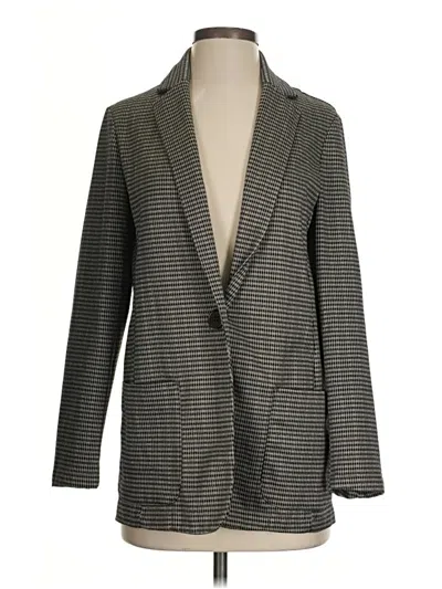 Pre-owned Max Studio Blazer Jacket In Gray