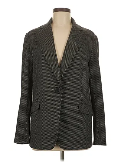 Pre-owned Max Studio Blazer Jacket In Gray