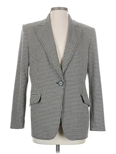 Pre-owned Max Studio Blazer Jacket In Gray