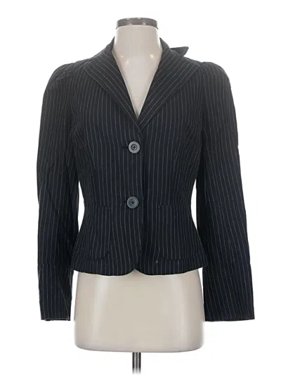 Pre-owned Max Studio Blazer Jacket In Gray