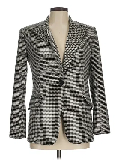 Pre-owned Max Studio Blazer Jacket In Gray