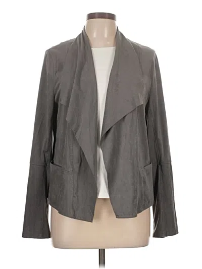 Pre-owned Max Studio Blazer Jacket In Gray