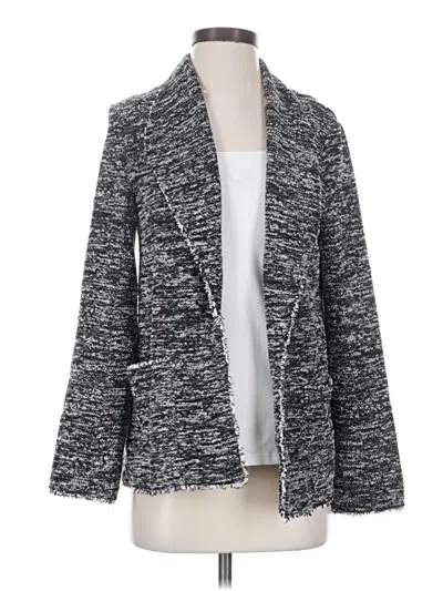 Pre-owned Max Studio Blazer Jacket In Gray