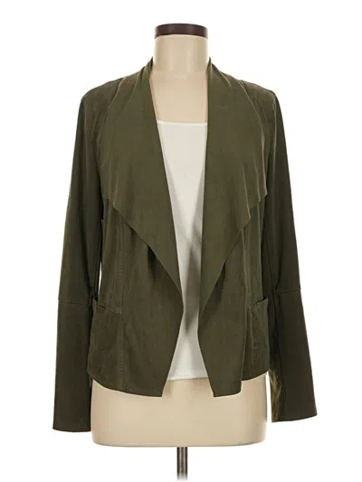 Pre-owned Max Studio Blazer Jacket In Green