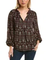 Max Studio Blouse In Multi