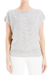 Max Studio Boat Neck Knit Top