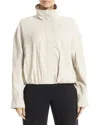 Max Studio Bomber Jacket In White