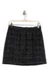 Max Studio Bouclé Miniskirt In Multi