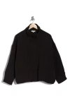 Max Studio Bubble Hem Bomber Jacket In Black