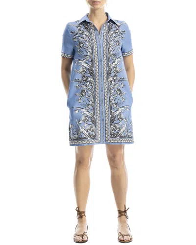 Max Studio Button-front Mini Shirt Dress