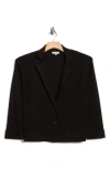 Max Studio Buttoned Cardigan In Black