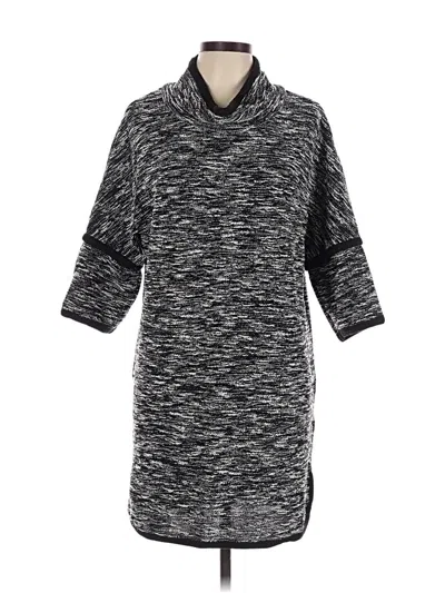 Pre-owned Max Studio Cardigan Sweater In Black