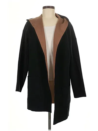 Pre-owned Max Studio Cardigan Sweater In Black
