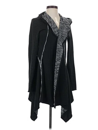 Pre-owned Max Studio Cardigan Sweater In Black