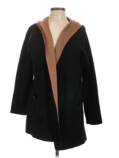 Pre-owned Max Studio Cardigan Sweater In Black