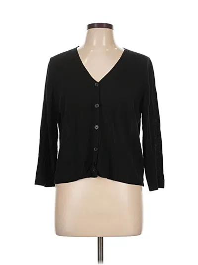 Max Studio Cardigan Sweater In Black