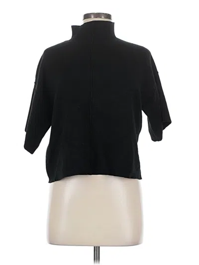 Pre-owned Max Studio Cardigan Sweater In Black