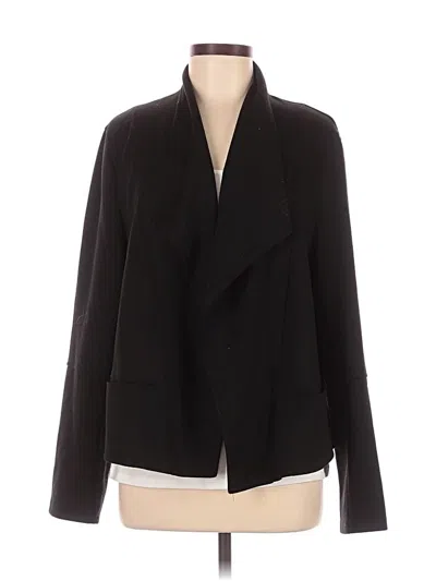 Pre-owned Max Studio Cardigan Sweater In Black
