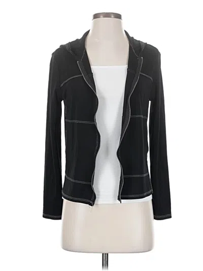 Pre-owned Max Studio Cardigan Sweater In Black