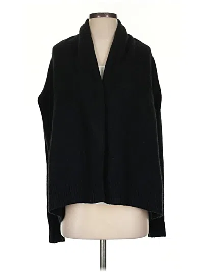 Pre-owned Max Studio Cardigan Sweater In Black