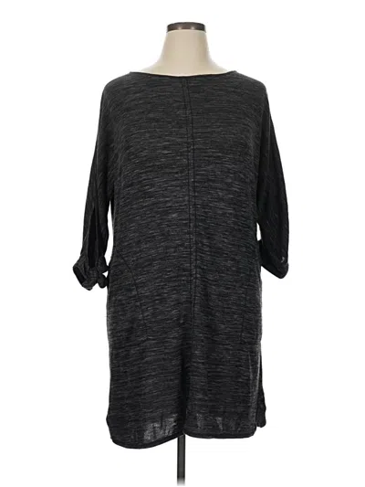 Pre-owned Max Studio Cardigan Sweater In Black