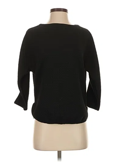 Pre-owned Max Studio Cardigan Sweater In Black
