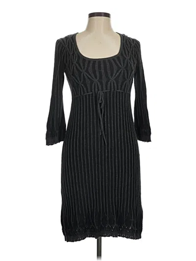 Pre-owned Max Studio Cardigan Sweater In Black