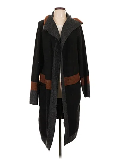 Pre-owned Max Studio Cardigan Sweater In Black