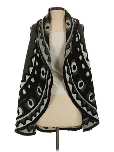 Pre-owned Max Studio Cardigan Sweater In Black