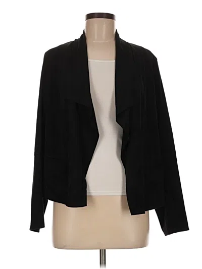 Pre-owned Max Studio Cardigan Sweater In Black