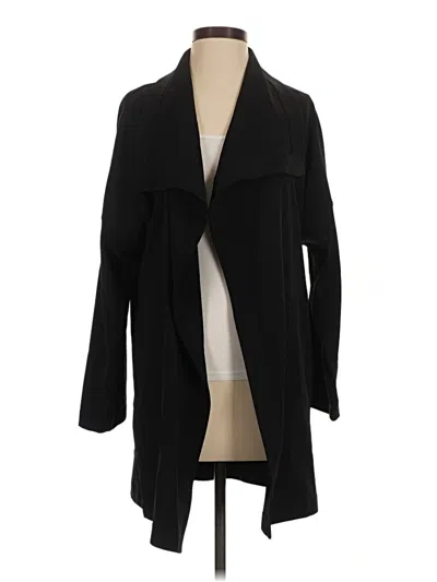 Pre-owned Max Studio Cardigan Sweater In Black