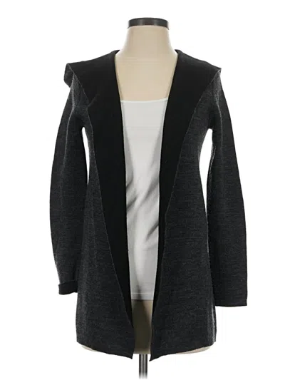 Pre-owned Max Studio Cardigan Sweater In Black