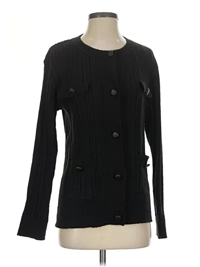 Max Studio Cardigan Sweater In Black