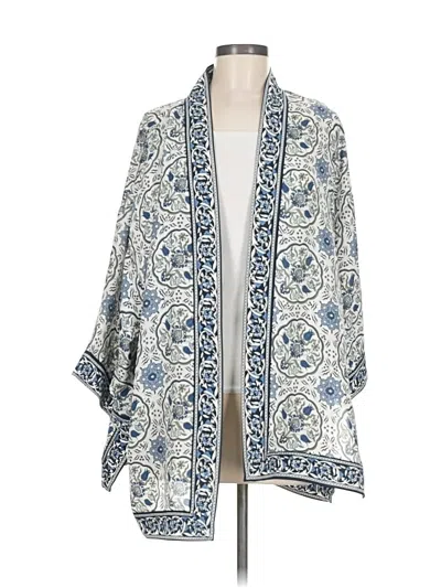 Pre-owned Max Studio Cardigan Sweater In Blue