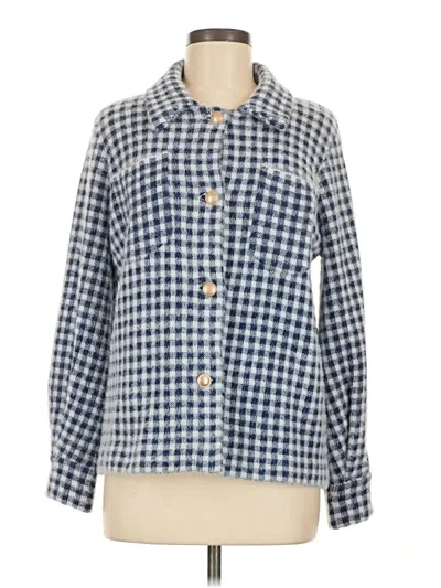 Pre-owned Max Studio Cardigan Sweater In Blue