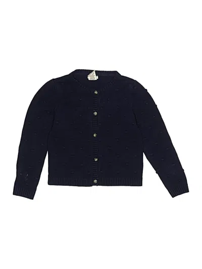 Pre-owned Max Studio Kids' Cardigan Sweater In Blue