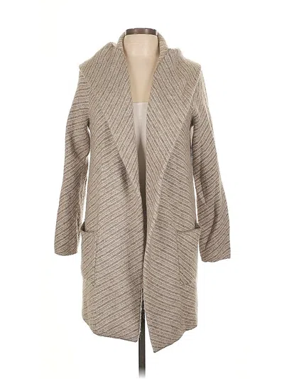 Pre-owned Max Studio Cardigan Sweater In Brown