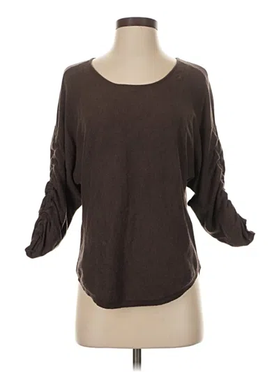 Pre-owned Max Studio Cardigan Sweater In Brown