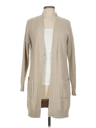 Pre-owned Max Studio Cardigan Sweater In Brown