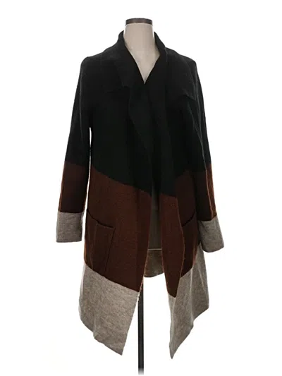 Pre-owned Max Studio Cardigan Sweater In Brown