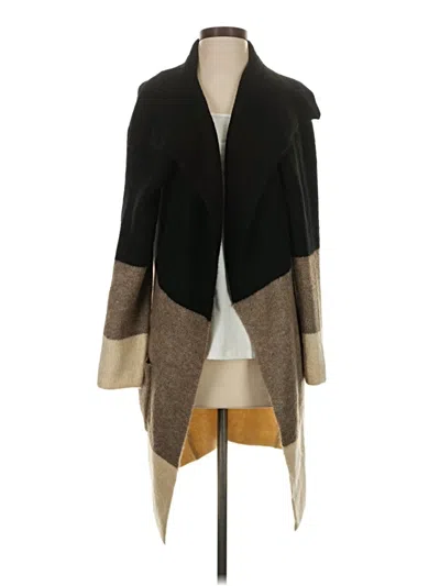 Pre-owned Max Studio Cardigan Sweater In Brown