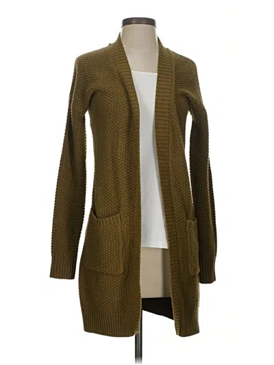 Pre-owned Max Studio Cardigan Sweater In Brown