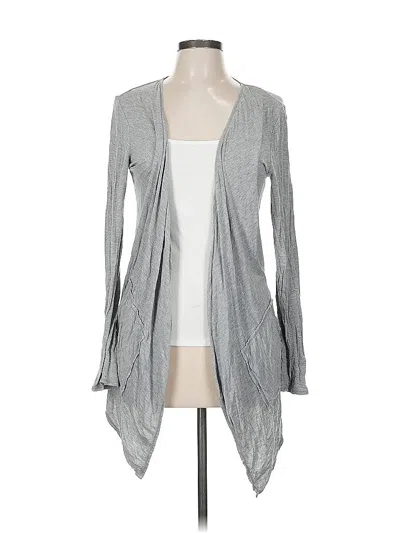 Pre-owned Max Studio Cardigan Sweater In Gray