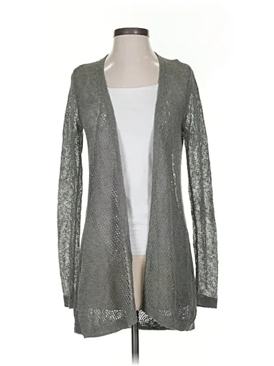Pre-owned Max Studio Cardigan Sweater In Gray