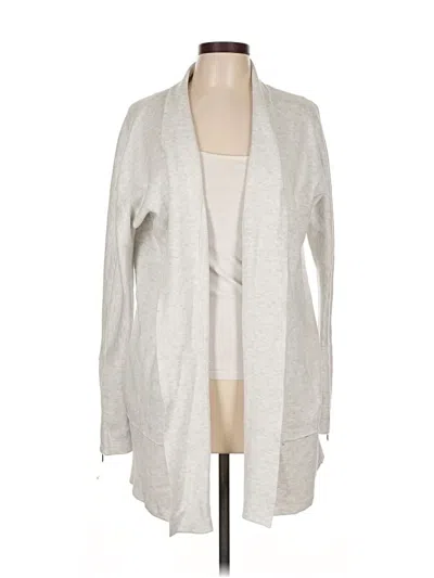 Pre-owned Max Studio Cardigan Sweater In Gray