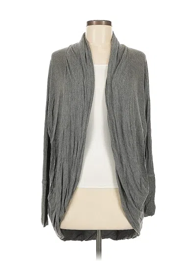 Pre-owned Max Studio Cardigan Sweater In Gray