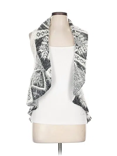 Pre-owned Max Studio Cardigan Sweater In Gray